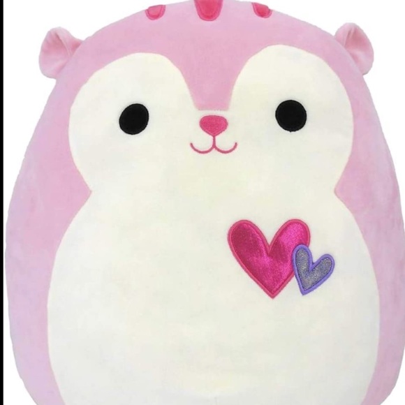 pink chipmunk squishmallow